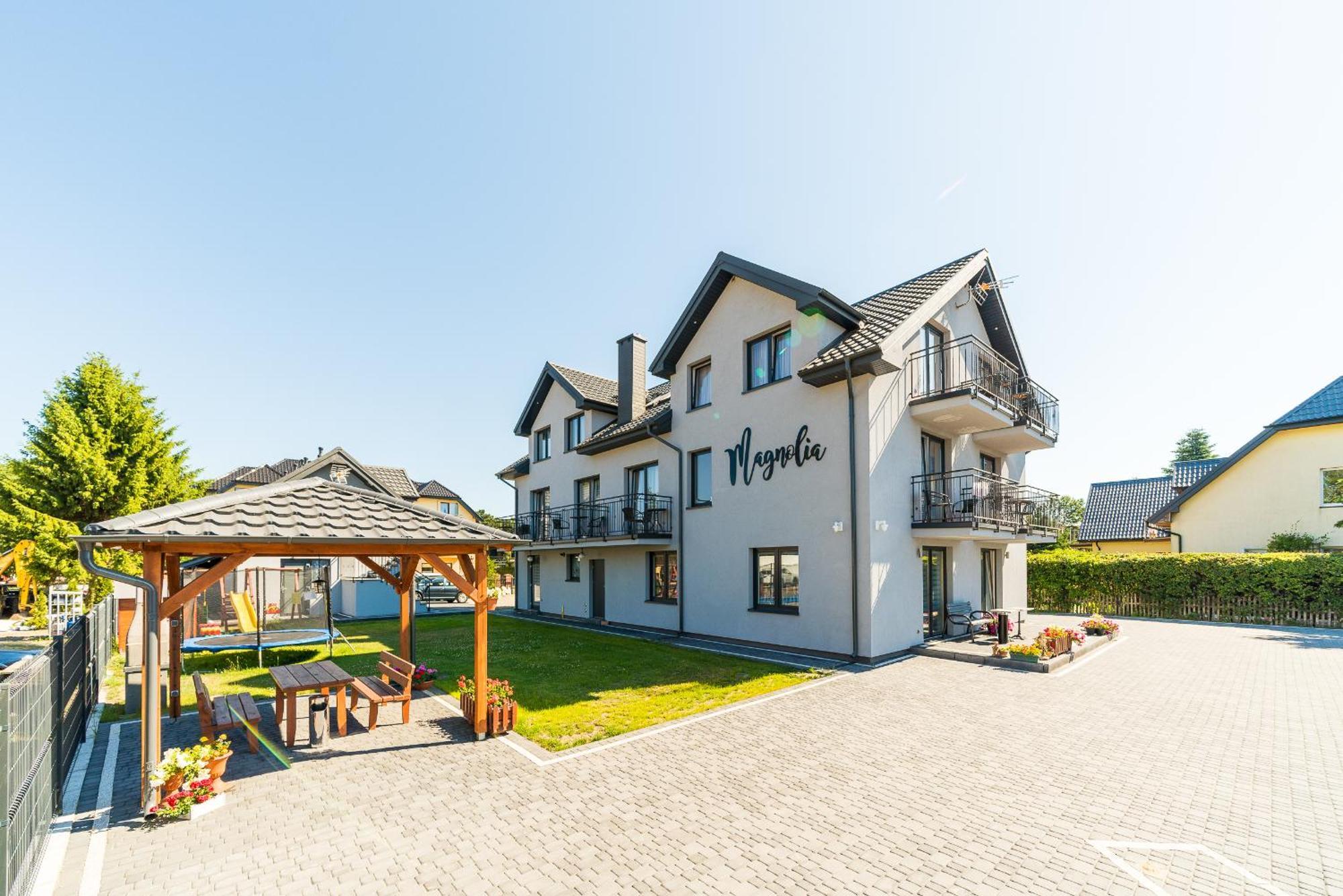 Magnolia Pokoje I Apartamenty Dębki Kültér fotó